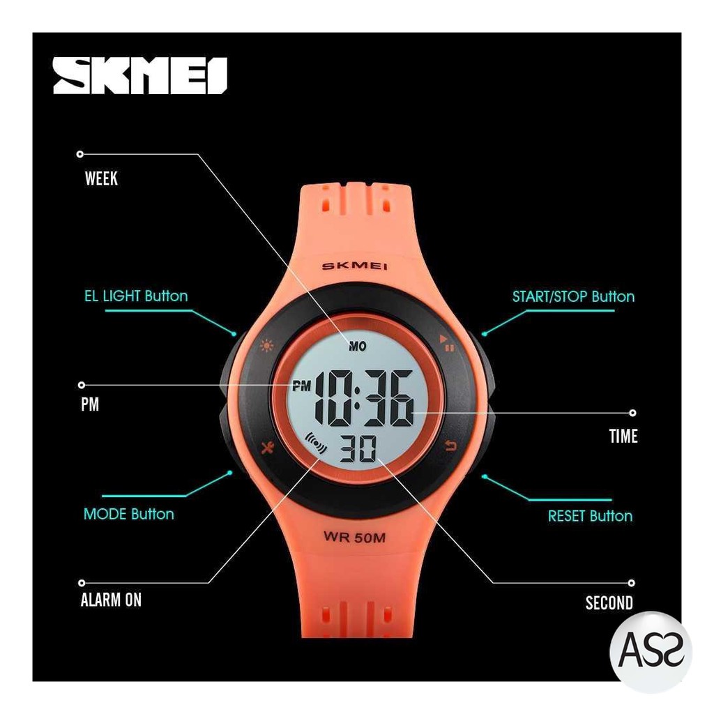 ASS Shop - SKMEI Kids Jam Tangan Sporty Anak - 1455