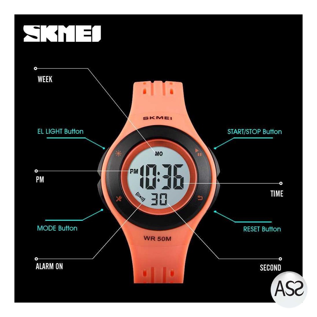 ASS Shop - SKMEI Kids Jam Tangan Sporty Anak - 1455