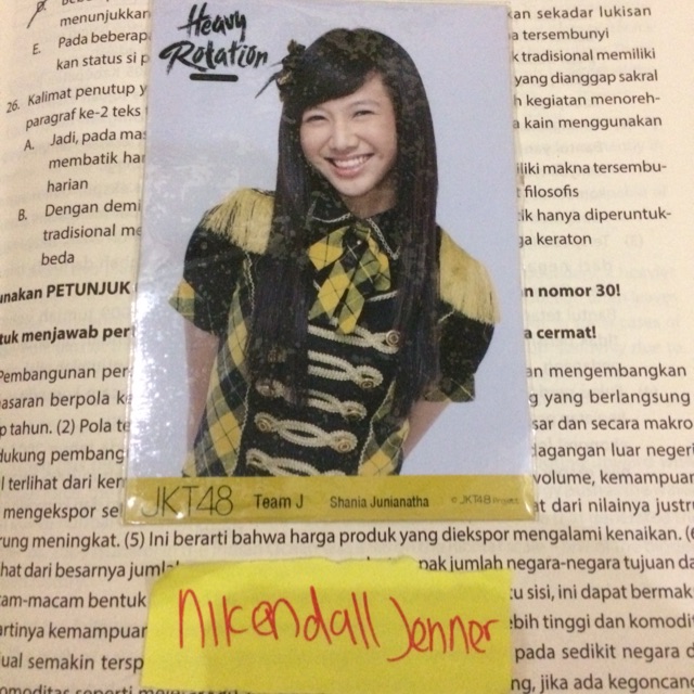 PHOTOPACK HEAVY ROTATION SHANJU JKT48