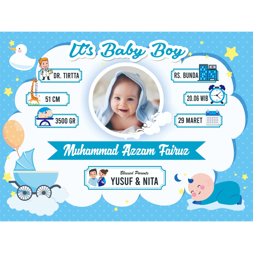Cetak 12RS  Biodata bayi biodata anak bio data bayi bio data anak ukuran 12RS