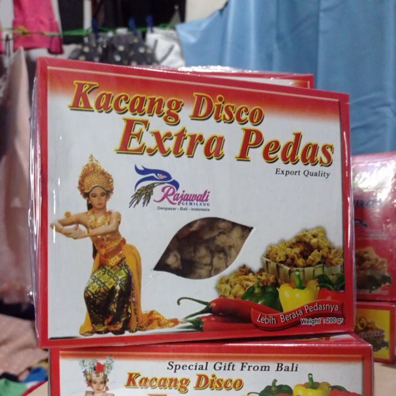 

Kacang disco rajawali 200gr - oleh oleh khas bali