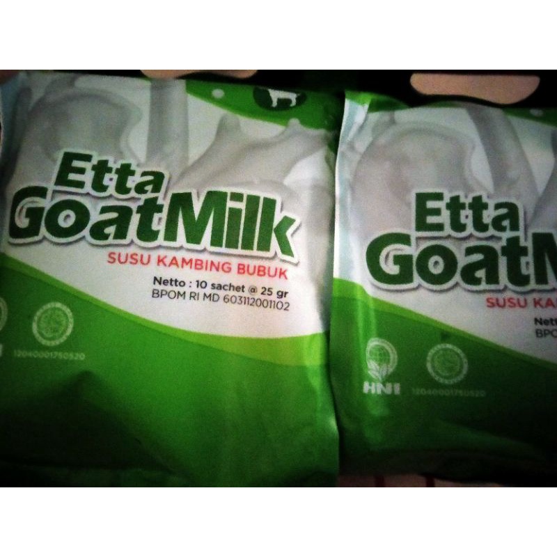 

etta goat milk hpai