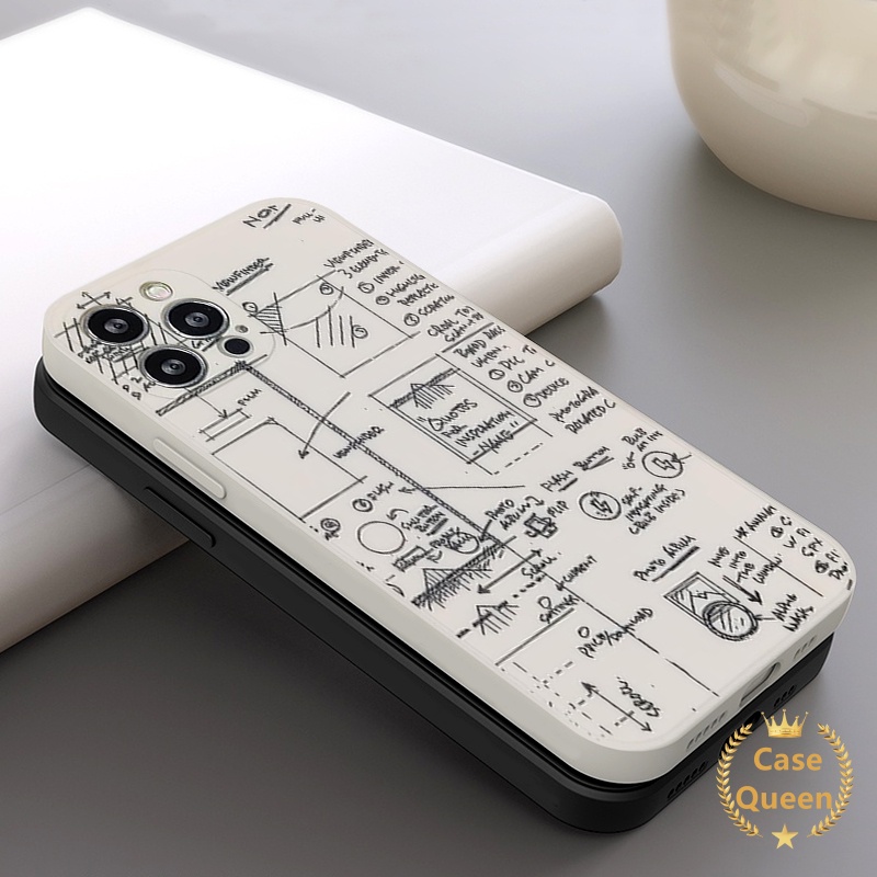 Soft Case Desain Matematika Untuk Oppo Reno 7 A76 A54 A9 A5S A94 A96 A36 A12 A74 A15 A95 A7 A16 A53 A11 A92 A3S A12E 4F 5F 6