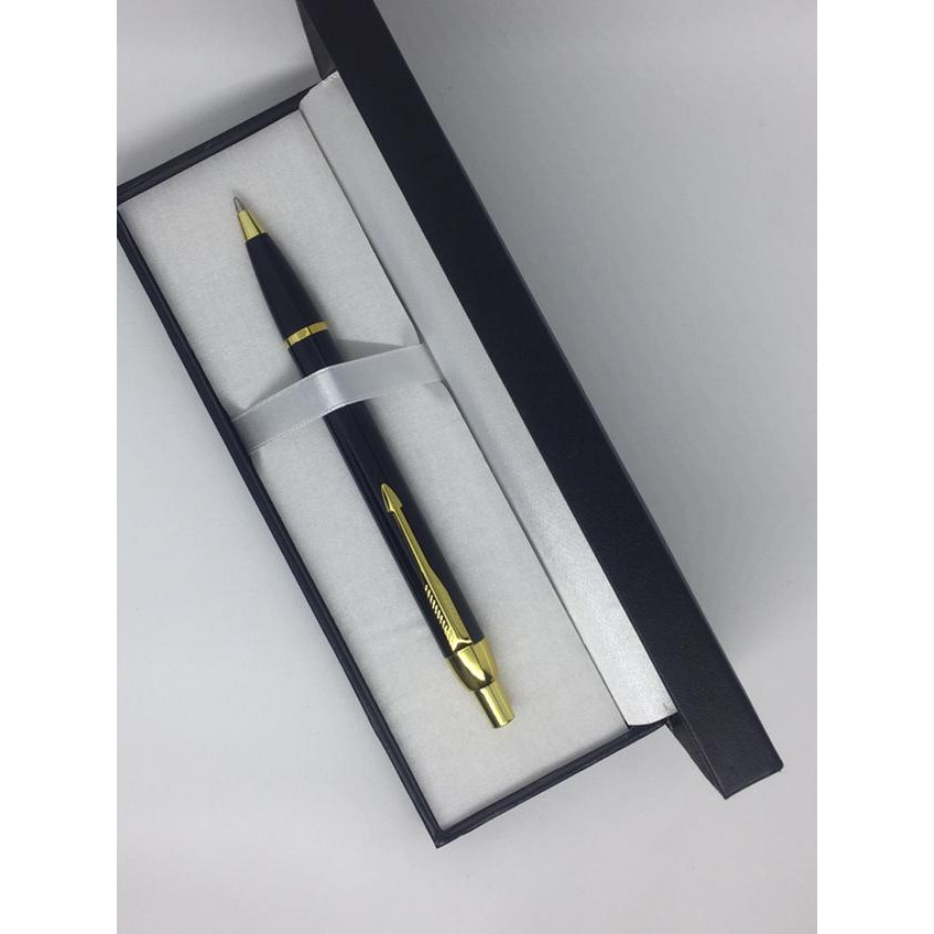 

Pulpen Promosi / Pulpen Parker IM Black TW / KW ( Klip Emas )