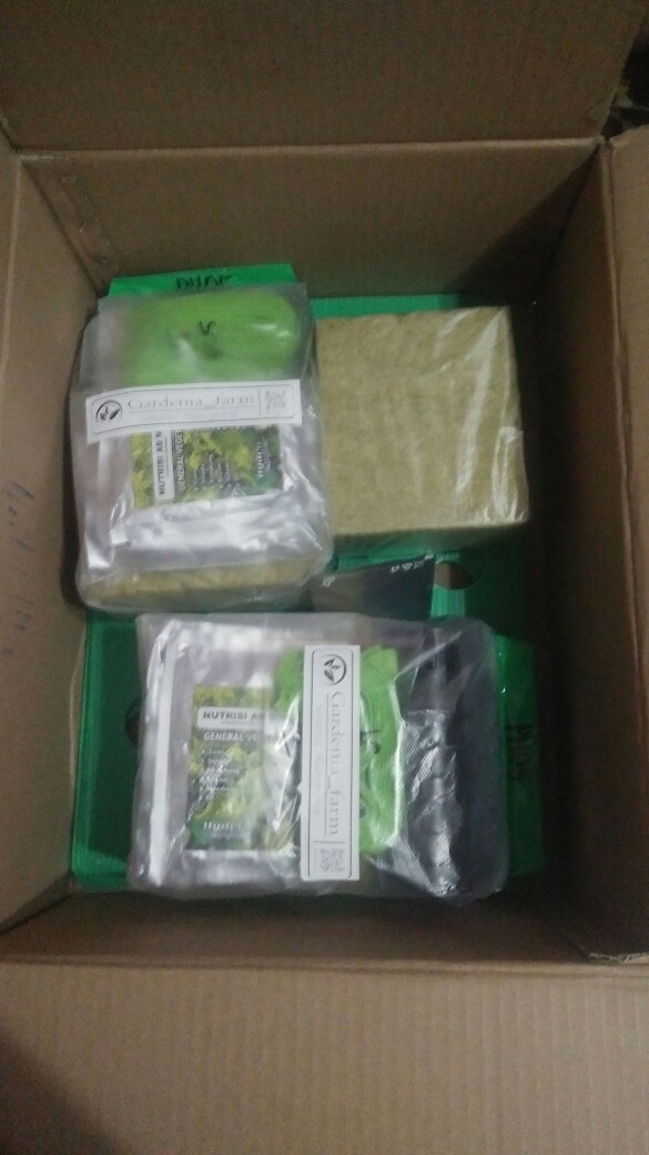 Impraboard / Penutup Bak Hidroponik (9 Lubang)