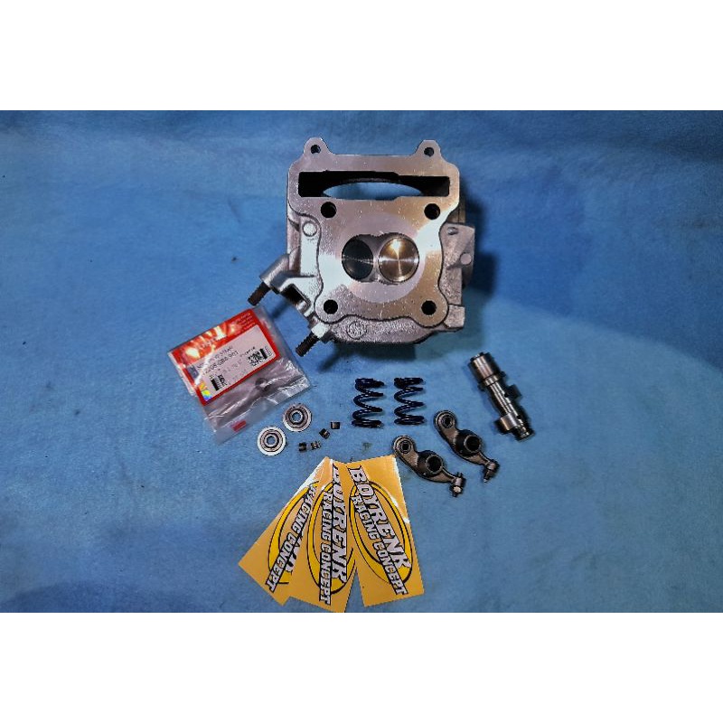 PAKET BORE UP MIO 150cc KLEP 28/24 SET ISI - BOYRENK RACING