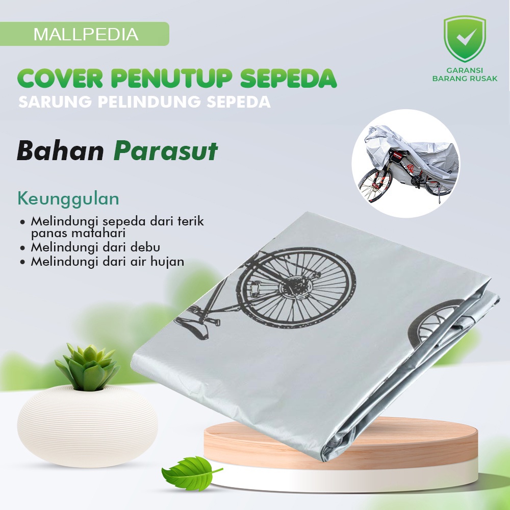 MPro1 Cover Sarung Pelindung Sepeda Dan Motor Anti Air Penutup Motor Parasut Waterproof