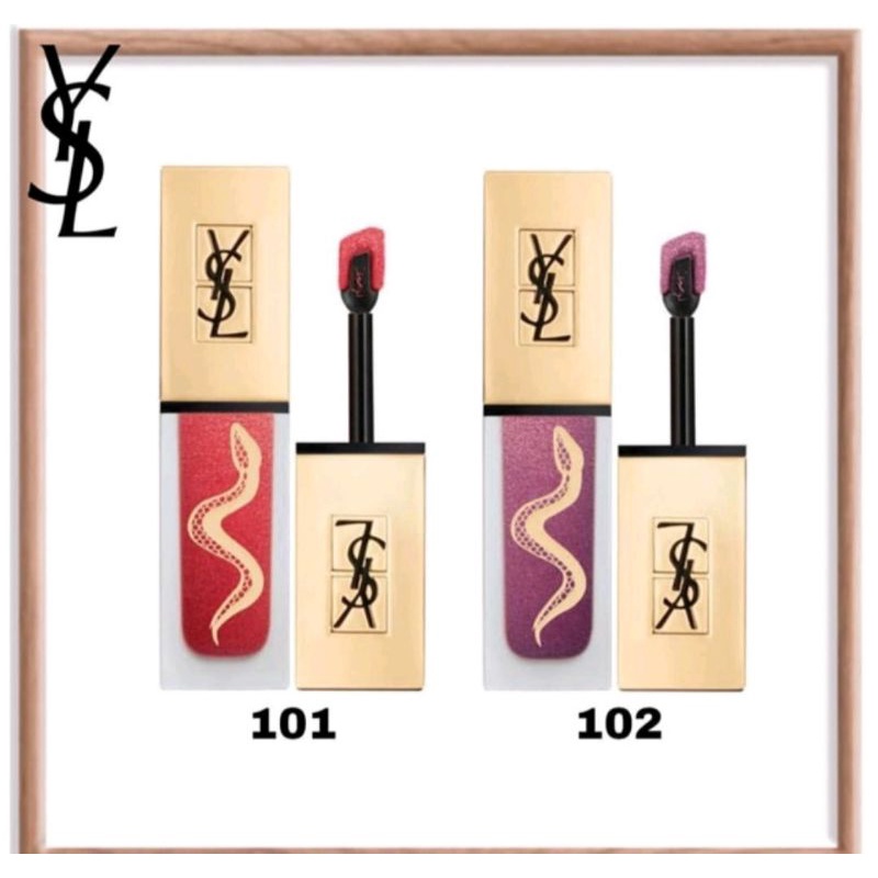 YSL TAOUAGE COUTURE THE METTALICS LIQUID MATTE LIP STAN COLLECTOR LIMITED EDITION