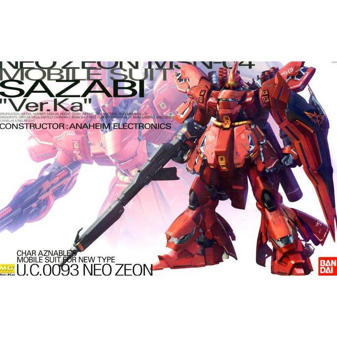 BARANG BERKUALITAS  MG Sazabi Ver Ka