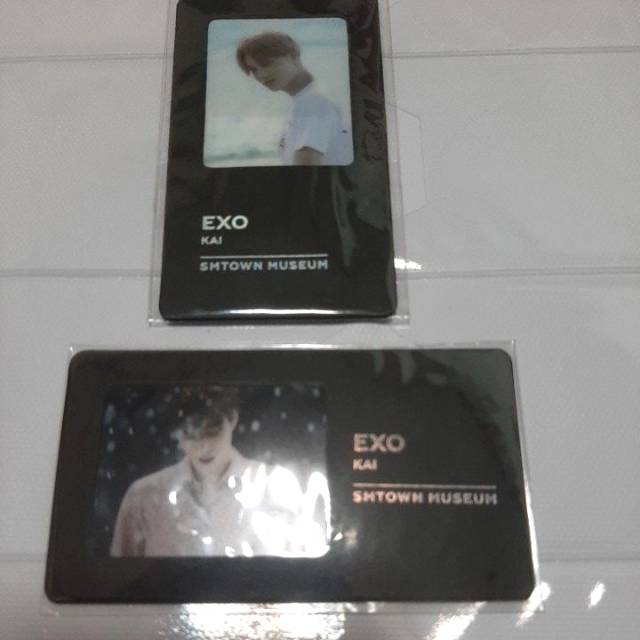 Exo Kai Official SMTown Museum bookmark