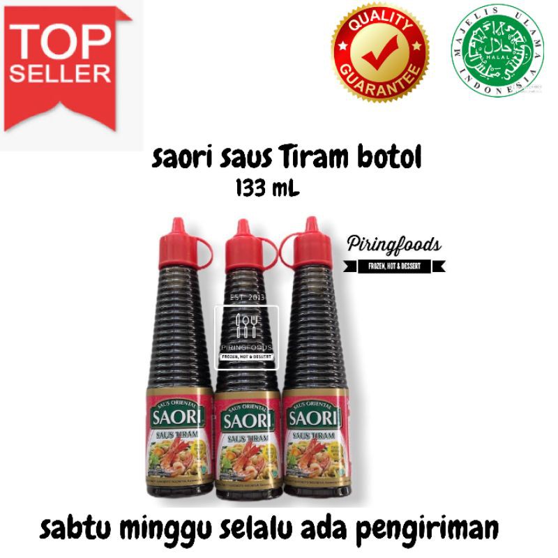 

Saori saus Tiram botol 270ml & 133ml
