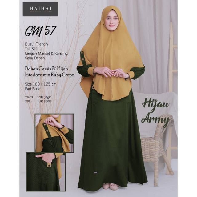 GAMIS DEWASA PREMIUM HAIHAI GM 57