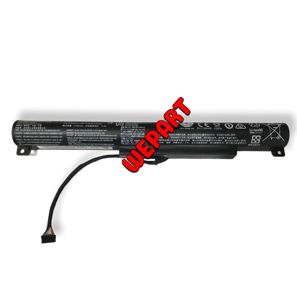 BATERAI Original Laptop Lenovo IdeaPad 100-15 100-15iby 100-15ibd L14C3A01 L14s3a01 L14S3A01
