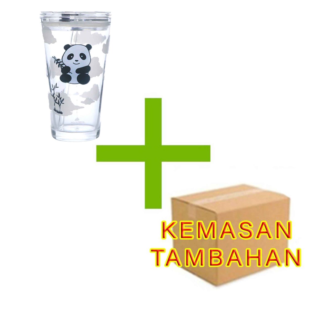 Gelas kaca * tumbler * Gelas ukur * Gelas Gambar lucu * 450ml-YS-19-2+PENGAMAN