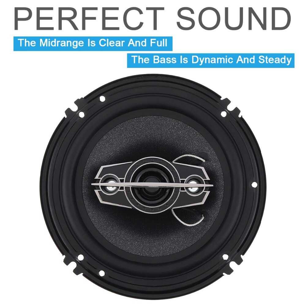 Yiyelang Speaker Mobil HiFi 4 Way 6.5 Inch 600W 2 PCS - YL-1698B