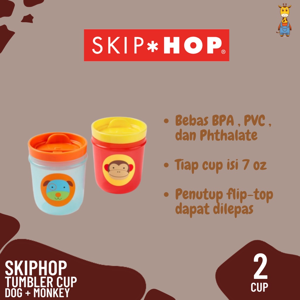 Skiphop Zoo Tumbler Cup