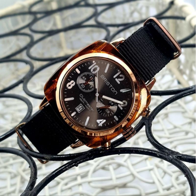 JAM TANGAN PRIA BRISTON TALI KANVAS