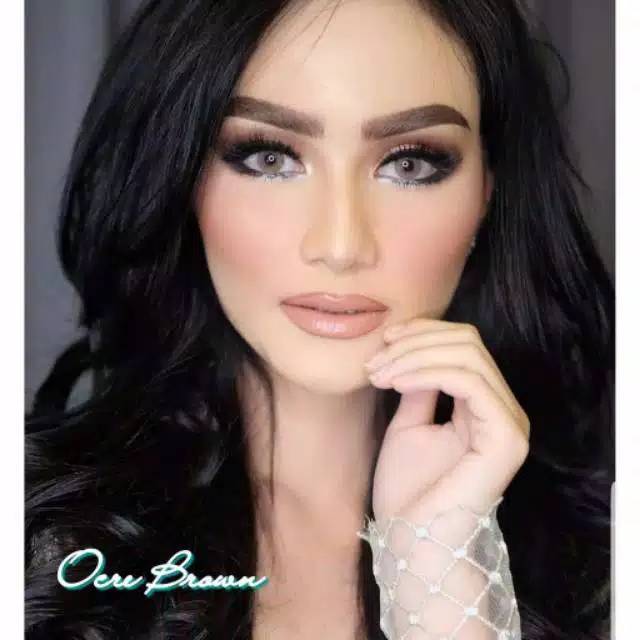 (LENGKAP MINUS ) NEW MORE DUBAI OCRE BROWN