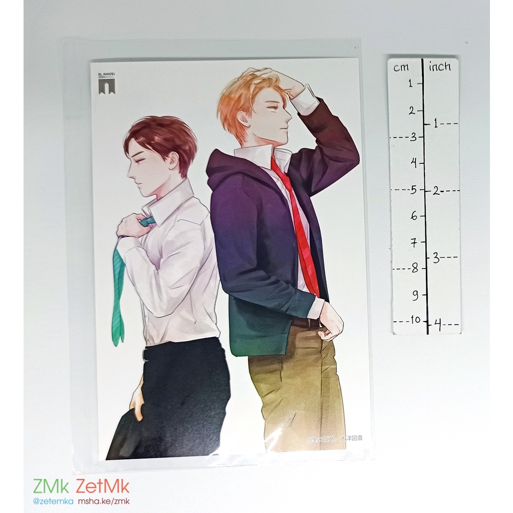 

BL Award 2020 Official Postcard GAPS Hanker