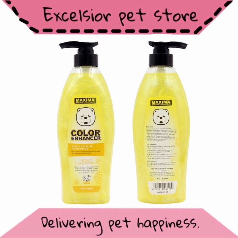 Maxima Shampoo PLUFFY Volumizing For Dog / Anjing Pom