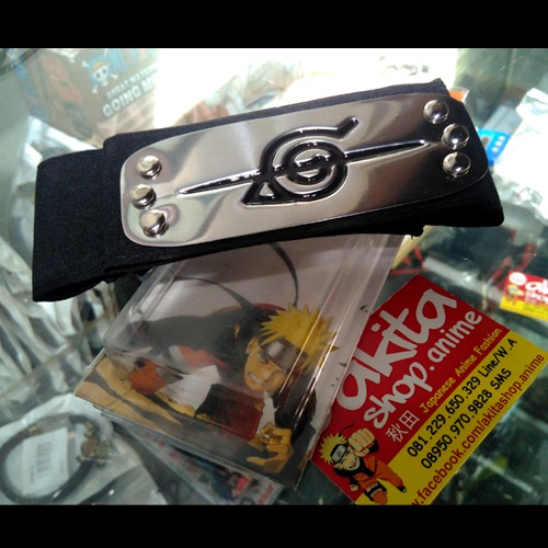 Headband Ikat Kepala Model Anime Naruto and Akatsuki