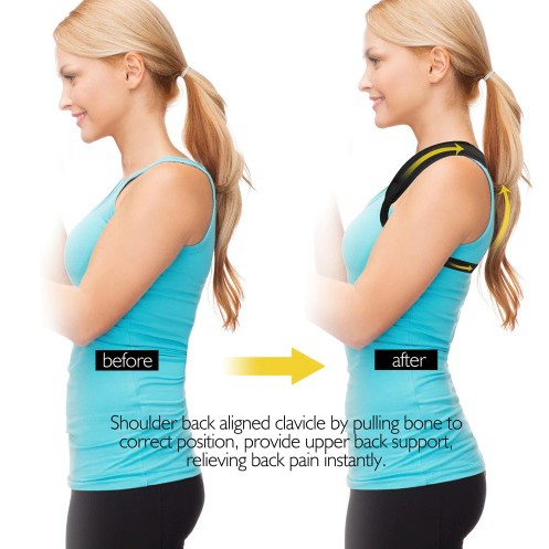 Upper Back Posture Corrector Clavicle Support/ sabuk penegak punggung