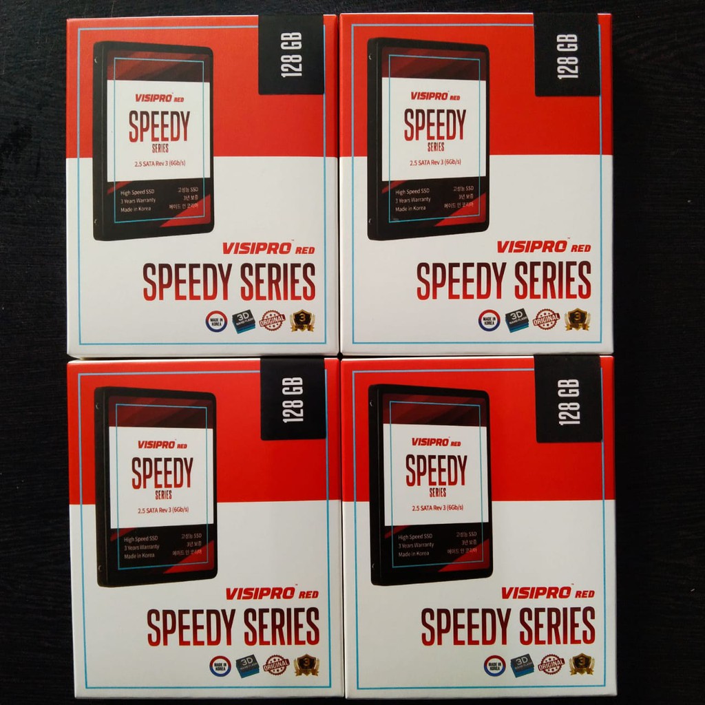 SSD VISIPRO RED SPEEDY SERIES 128GB