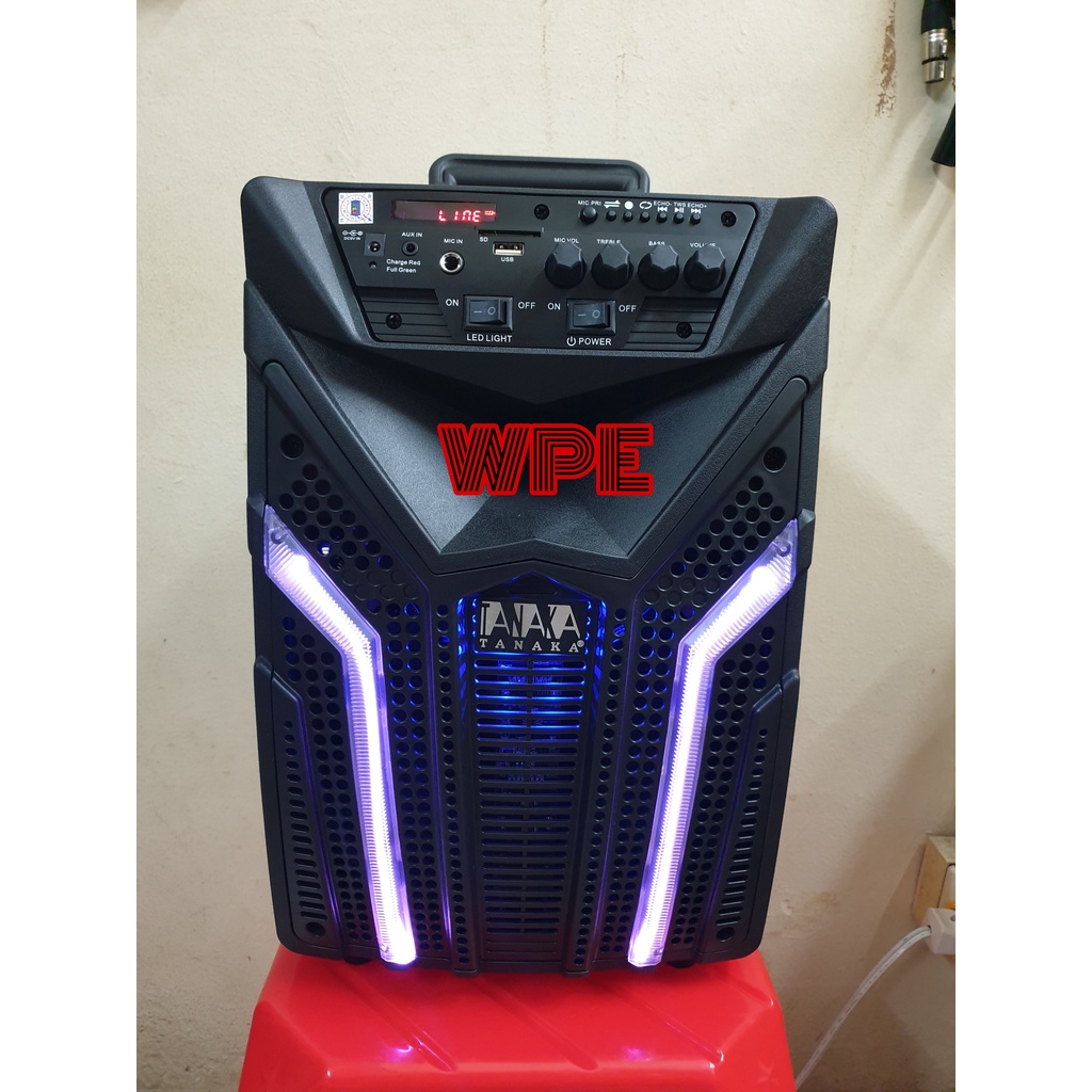 speaker portable tanaka diamond antrolley 8inch original