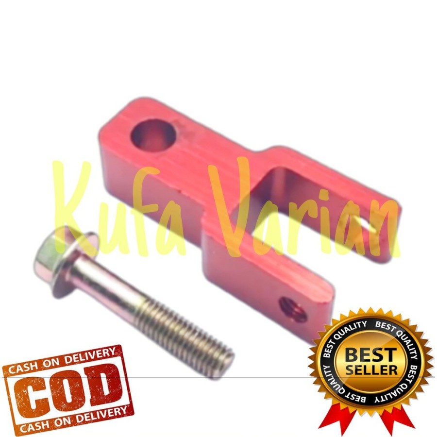 promo discount Peninggi Shockbreaker Belakang Motor Matic 60 mm Variasi Full CNC vario mio beat scoopy fino m3 xeon