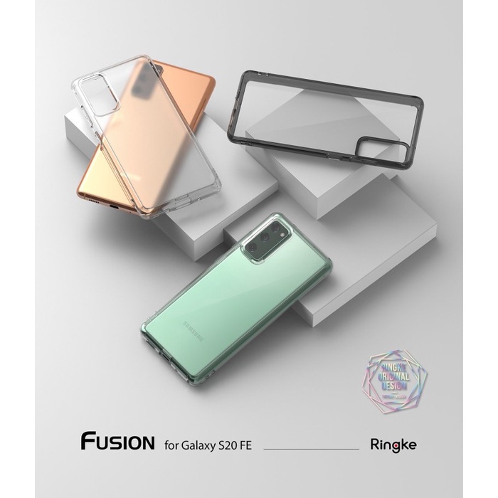 Case Samsung Galaxy S20 FE Ringke Fusion Anti Crack Clear Casing