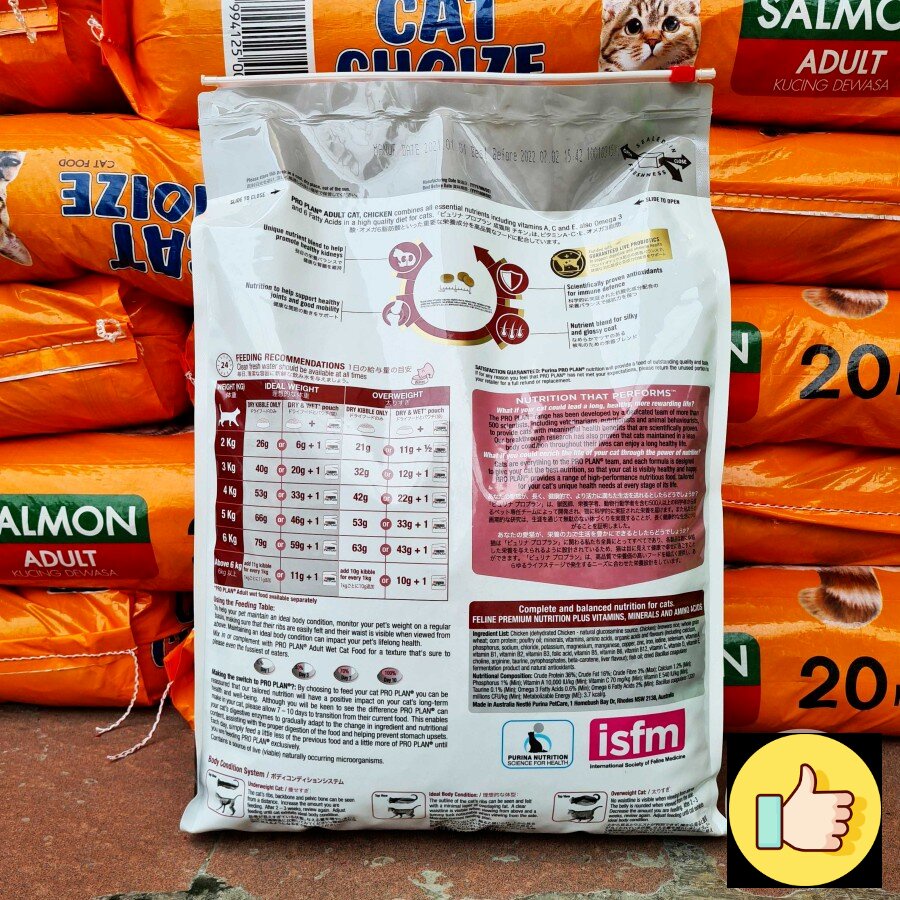 Proplan Pro Plan ADULT CHICKEN 7kg 7 kg Makanan Kucing Optirenal