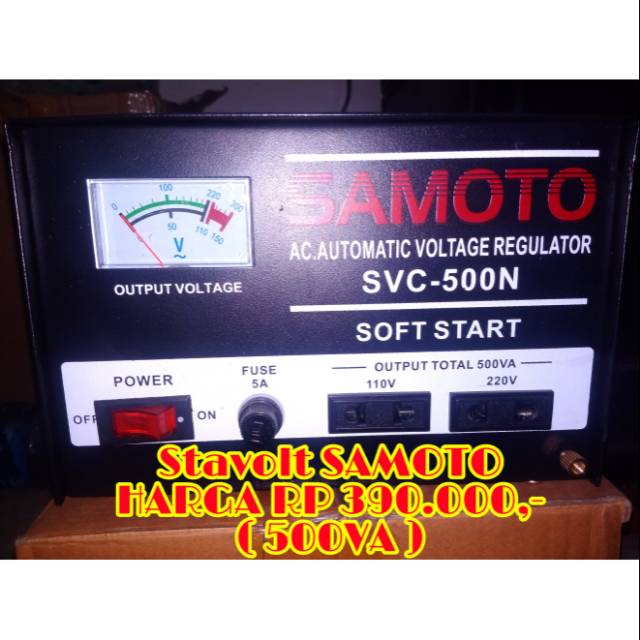 Stavolt Motor SAMOTO 500VA