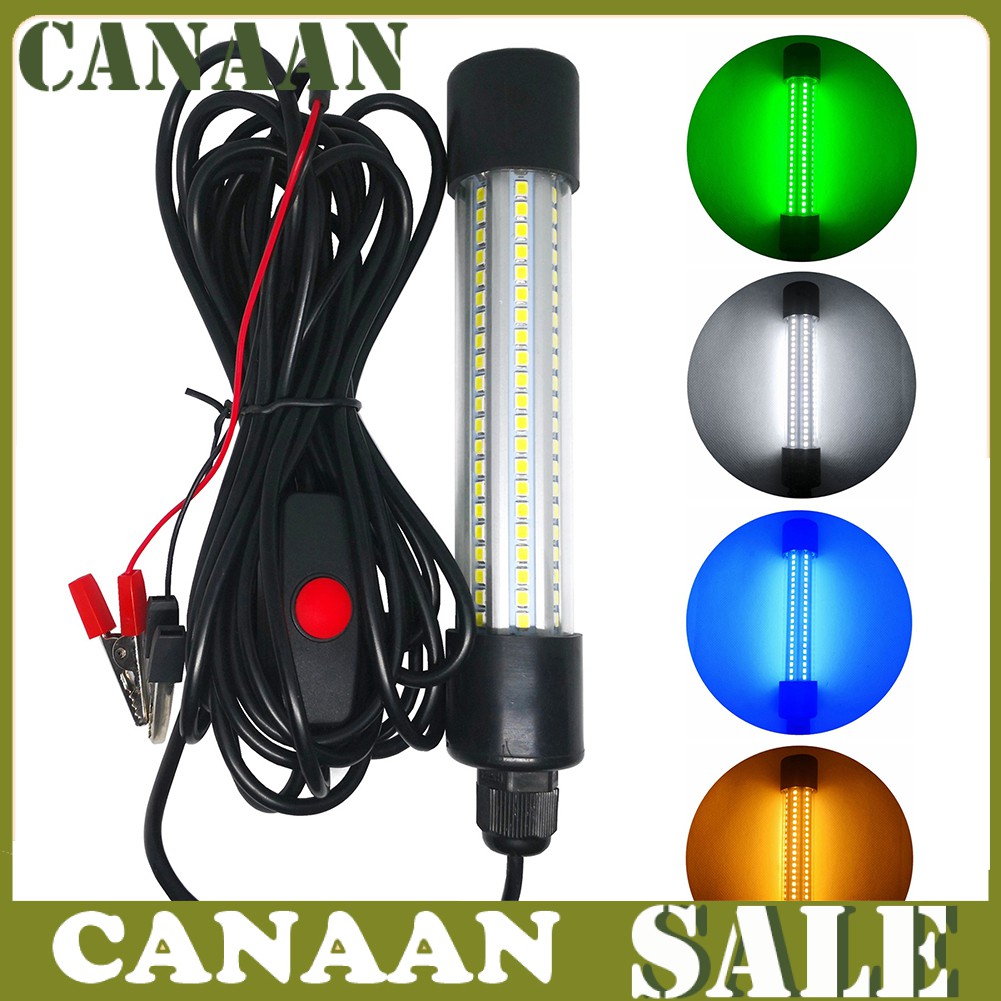 [canaan]12-24V 13W LED Submersible Freshwater Saltwater Underwater Fishing Light Lamp