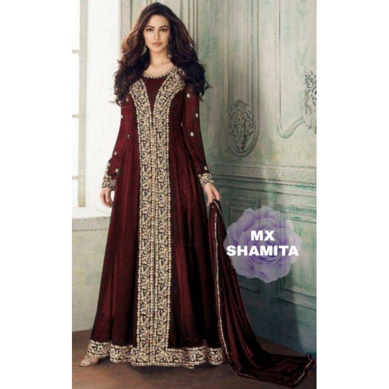 STAFA - Baju Gamis Muslim Terbaru 2021 Baju Pesta Wanita kekinian gaun remaja Muslimah Shanum