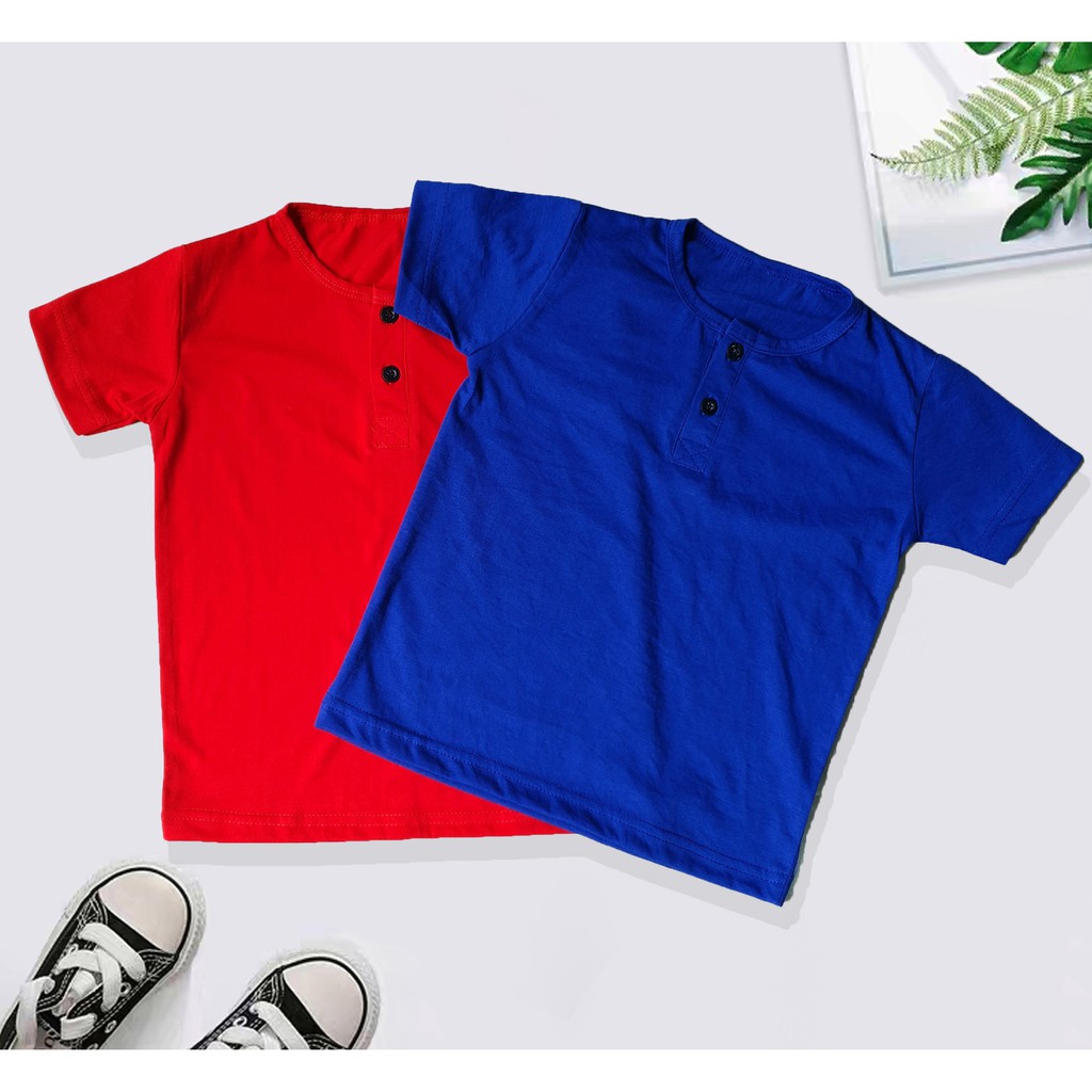 BAJU ANAK KANCING / KAOS KANCING / KAOS KOKOH ANAK / KAOS ANAK 1 - 8thn BAJU KANCING / BAJU ANAK COW