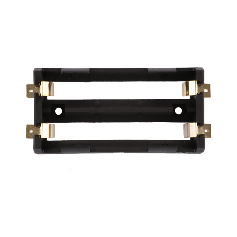 Battery Holder SMD For 18650 Black With Bronze Pins Gold Plated for 18650 3.7V