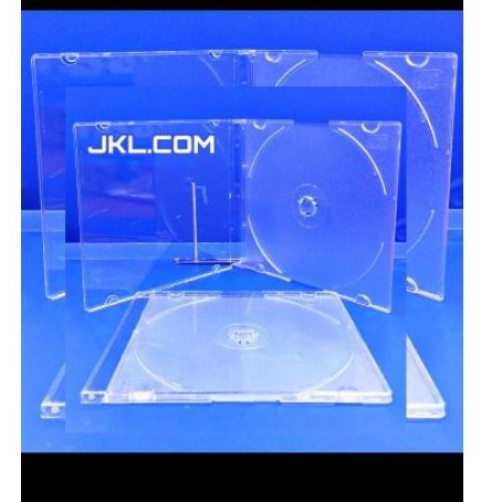casing tempat cd slim mika transparan