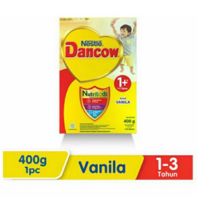 

Dancow 1+ dengan Nutritods Vanilla 400gr