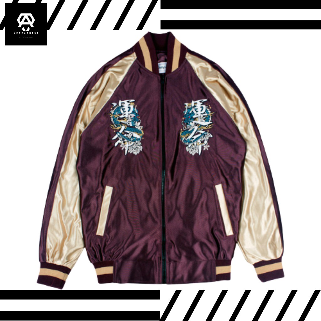 Jaket Sukajan - Kyoto Geisha - Sukajan Jacket - Sukajan Murah Original