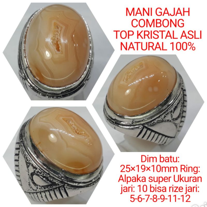 MG COMBONG TOP KRISTAL NATURAL ALAM 100%