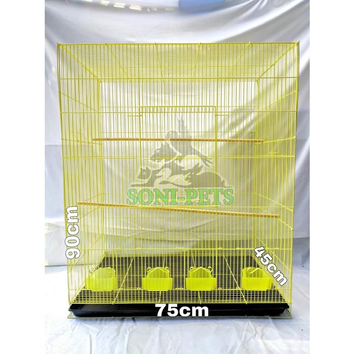 KANDANG TERNAK BURUNG JUMBO UK 75 x 45 x 90