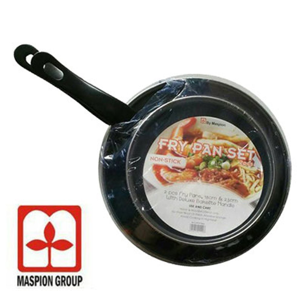 Frypan Teflon 2 PCS Fry Pan Set Non Stick Teplon Wajan Anti Lengket DOUBLE / wajan penggorengan panci teflon telur telopr gorengan kulit lumpia steak tumis