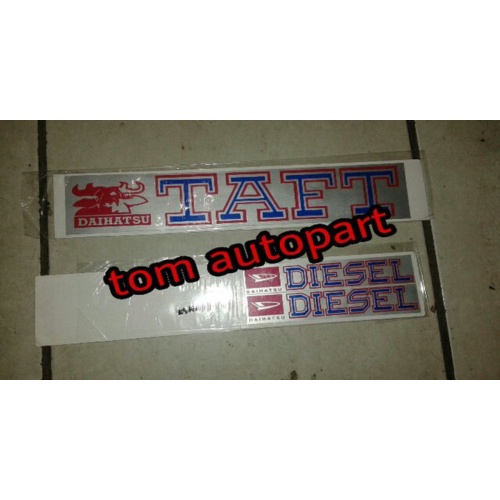 Stiker Daihatsu TAFT F50 KEBO