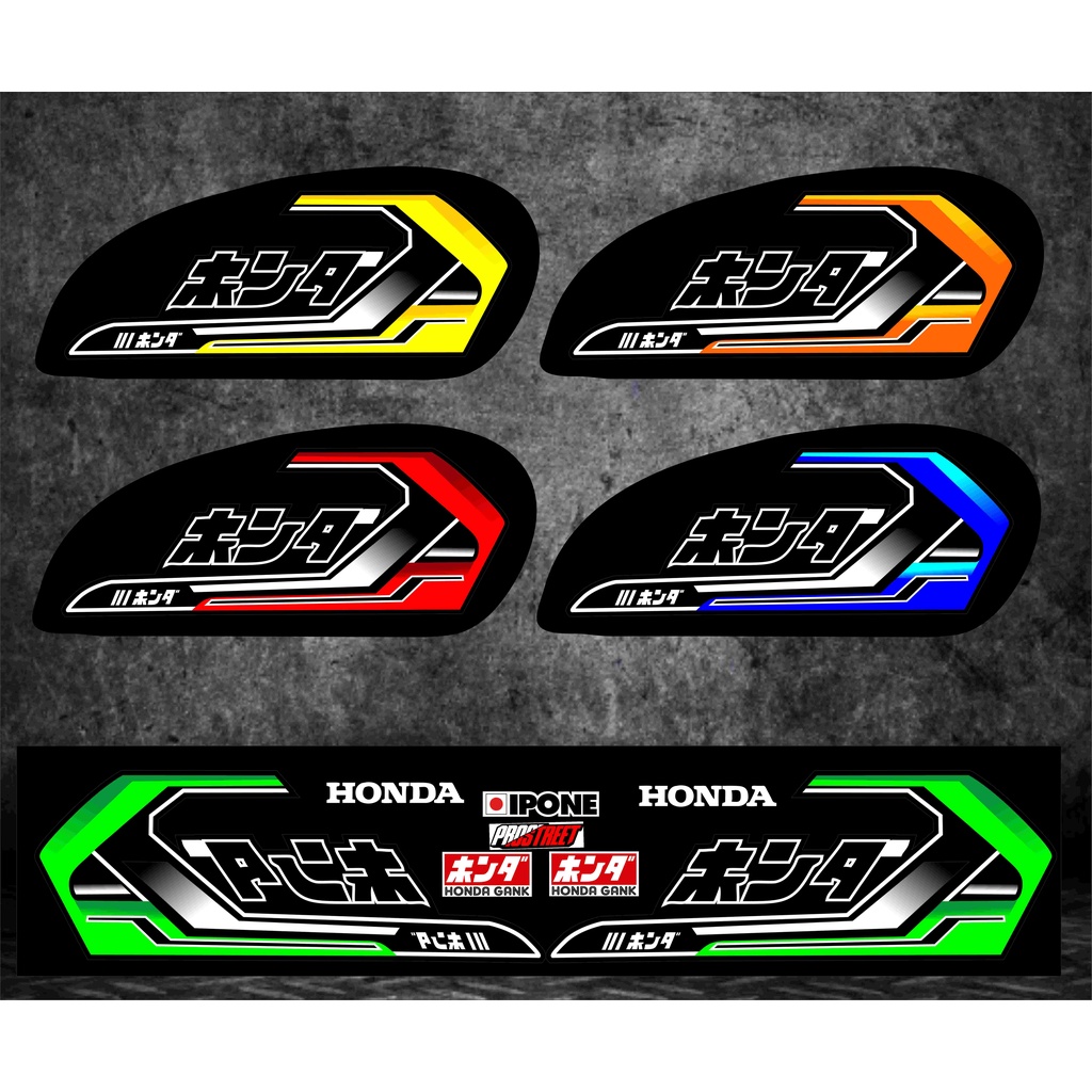CB 100 STICKER STRIPING CB 100 STIKER MOTOR HONDA CB 100 LIST VARIASI