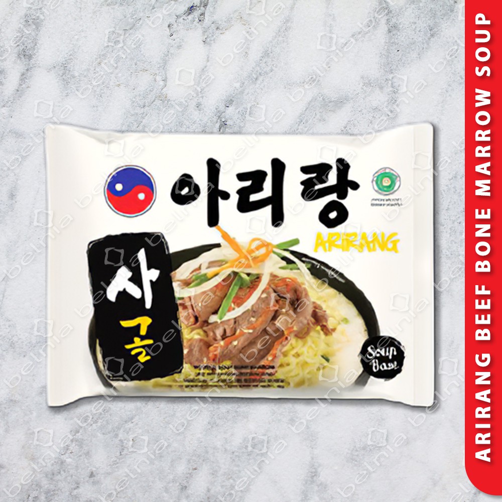 

PROMO | Mie Instan Kuah Sapi Korea Arirang Korean Noodle Soup Sum Sum Bone Marrow Halal MUI