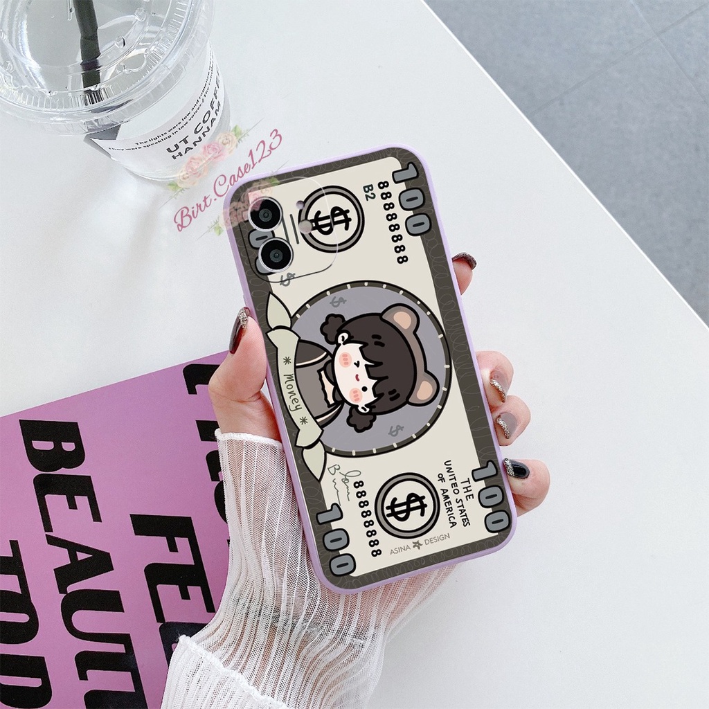 CASE CASING SOFTCASE SILIKON MACARON PELINDUNG KAMERA MONEY  OPPO VIVO SAMSUNG XIAOMI REALME IPHONE ALL TYPE BC6184