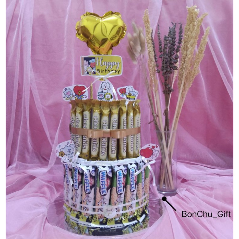 

SNACK CAKE for birthday atau bisa dijadikan Hadiah Spesial