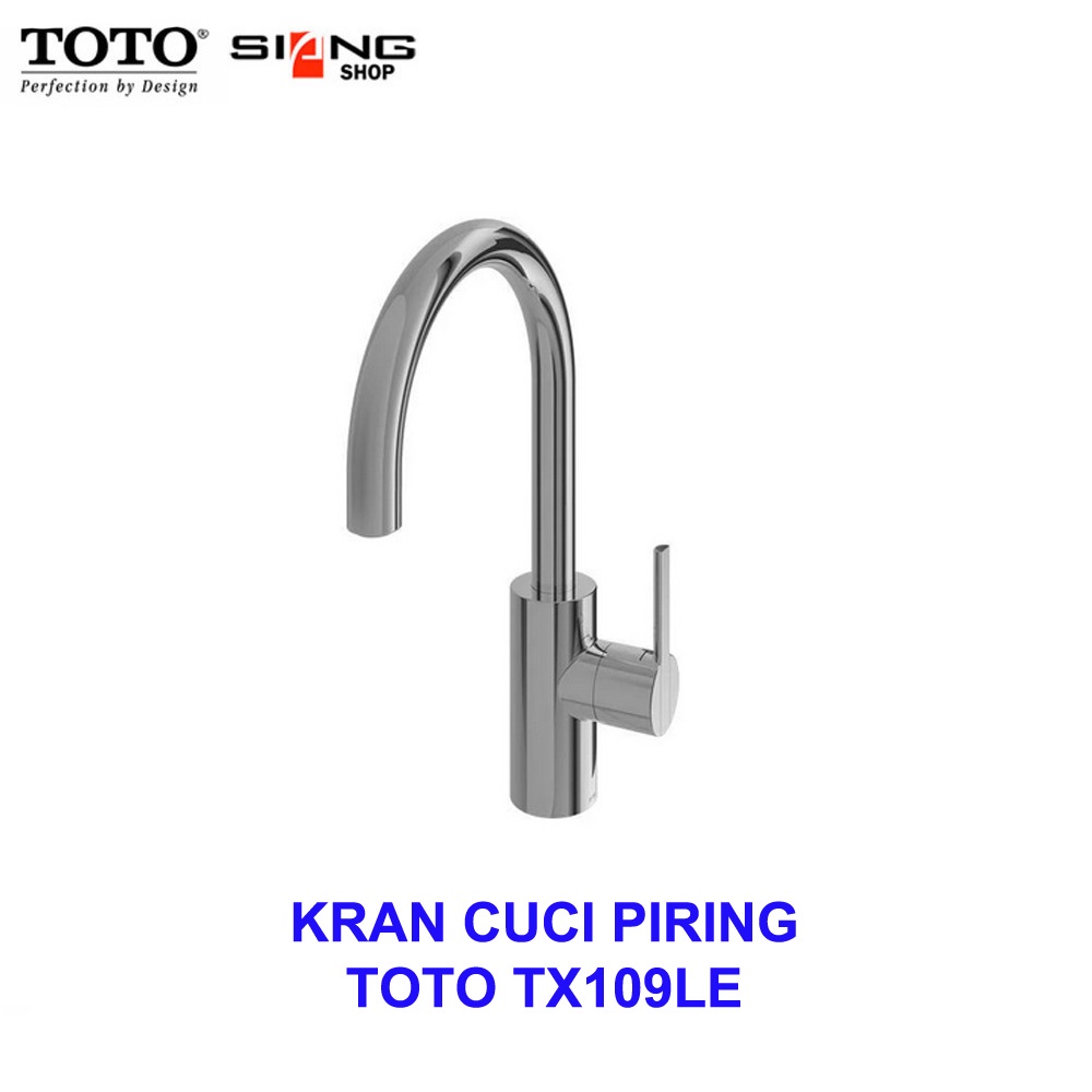 Kran Cuci Piring TOTO TX109LE Keran Air Wastafel Angsa Dapur Sink