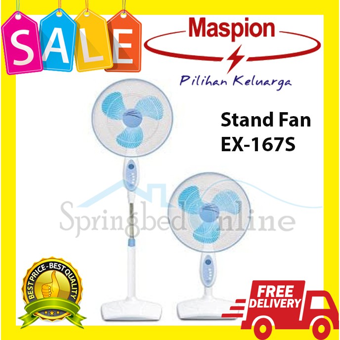 Kipas Angin Maspion Berdiri 2in1 Maspion - EX167S