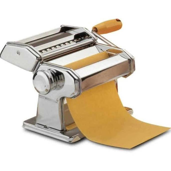 

BISA BAYAR DITEMPAT Mesin Gilingan Mie Pangsit Kue Pastel Pisang Molen Pasta Cheesee Stick TERUJI